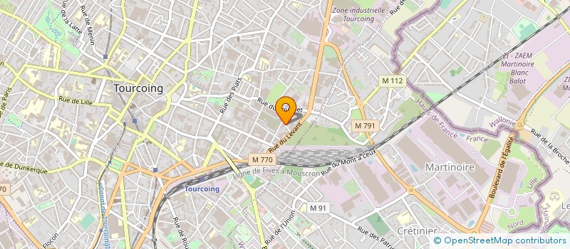 localisation de l'entreprise SAM'S CONSTRUCTION  TOURCOING