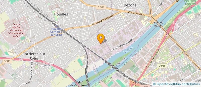 localisation de l'entreprise SAM'S HOME à CARRIERES-SUR-SEINE