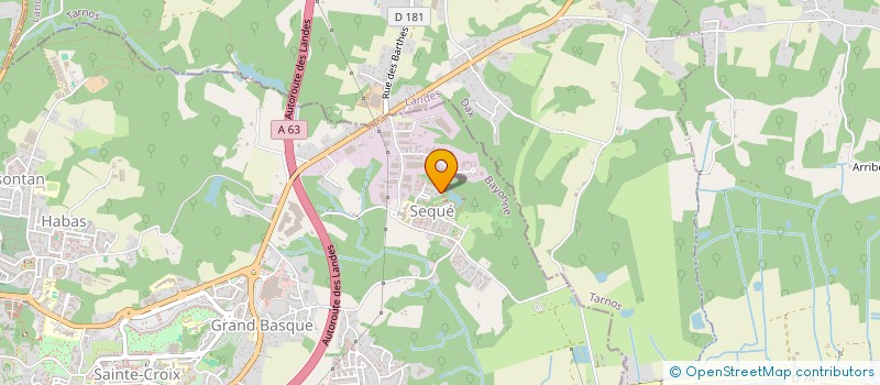 localisation de l'entreprise SAM'S HOPE HOLDING  BAYONNE