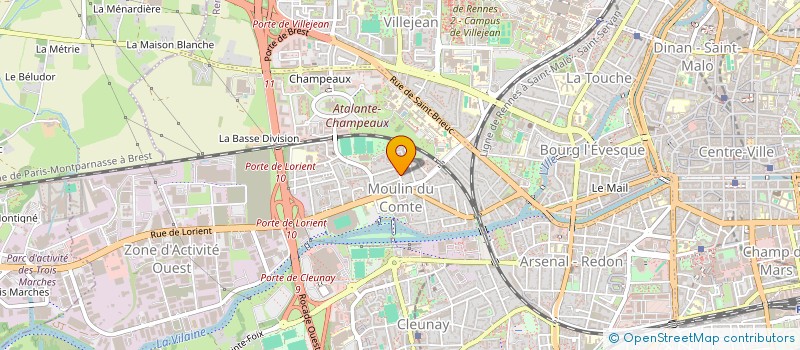 localisation de l'entreprise SAM'S SOUL à RENNES
