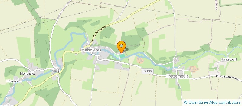 localisation de l'entreprise SAM'S TEARDROP  MAISNIERES