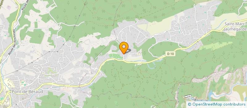 localisation de l'entreprise SAM-SAM  SAINT-MARC-JAUMEGARDE