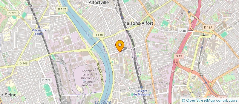 localisation de l'entreprise SAM SAM NAILS  ALFORTVILLE