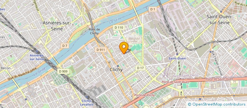 localisation de l'entreprise SAM SERVICE  SAINT-OUEN-SUR-SEINE