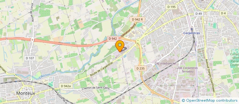 localisation de l'entreprise SAM - SERVICE AGENCEMENT MENUISERIE  MONTEUX