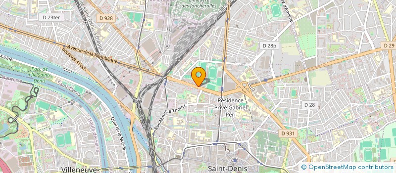 localisation de l'entreprise SAM SERVICES à SAINT-DENIS