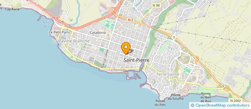 localisation de l'entreprise SAM SHOES à SAINT-PIERRE