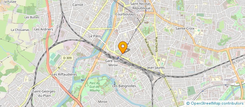 localisation de l'entreprise SAM'SHOES  LE MANS