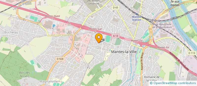 localisation de l'entreprise SAM SHUTTLE à MANTES-LA-VILLE