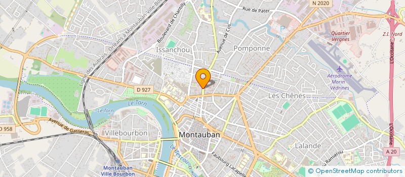 localisation de l'entreprise SAM SOC AMBULANCE MONTALBANAIS à MONTAUBAN