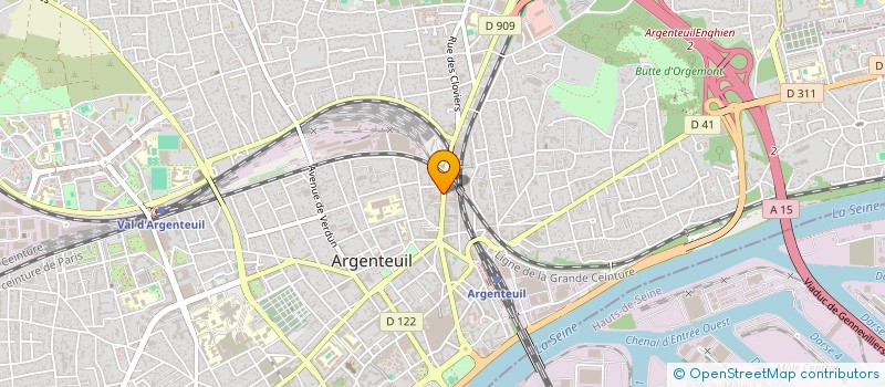 localisation de l'entreprise SAM SOCIETE ASHRAF MOHAMMAD  ARGENTEUIL