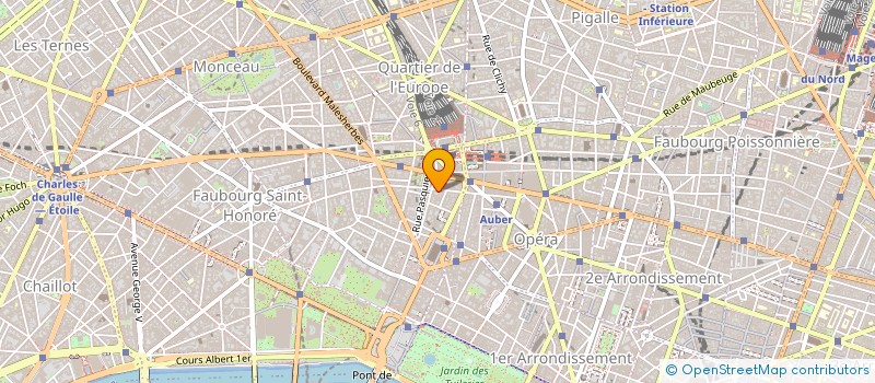 localisation de l'entreprise SAM SPORT AGENCE MAGAZINES  PARIS