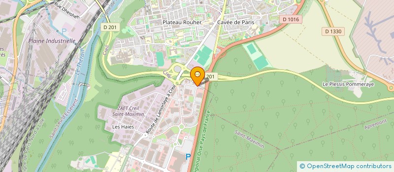 localisation de l'entreprise SAM SUN  SAINT-MAXIMIN