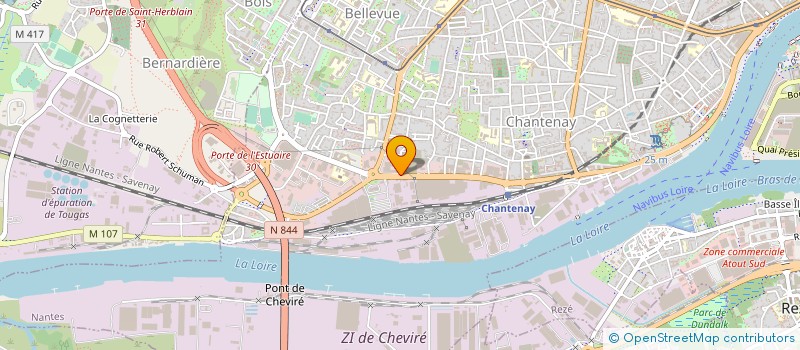 localisation de l'entreprise SAM SURETE à NANTES