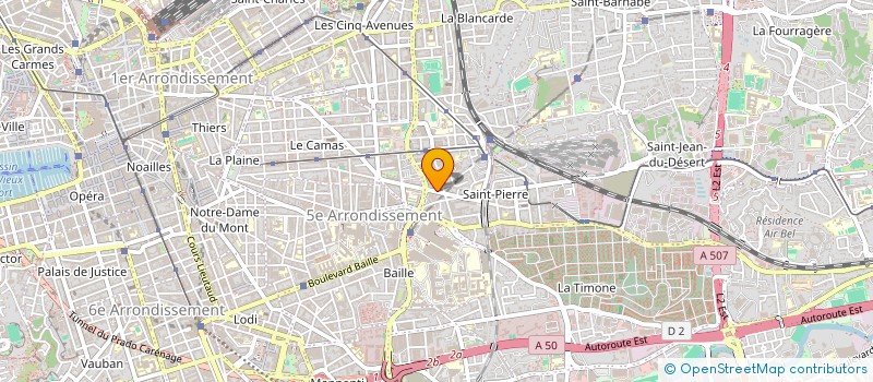 localisation de l'entreprise SAM TABAC à MARSEILLE
