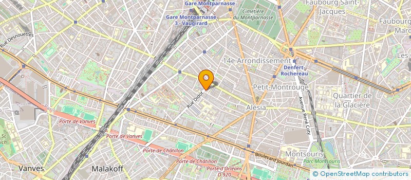 localisation de l'entreprise SAM TAM SARL  PARIS