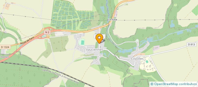 localisation de l'entreprise SAM TAXI  VAUCIENNES