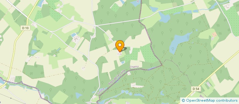 localisation de l'entreprise SAM TP  CHENU