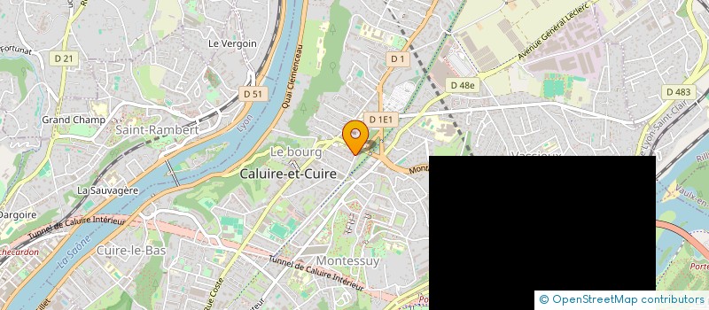 localisation de l'entreprise SAM TRANSPORTS 69  CALUIRE-ET-CUIRE