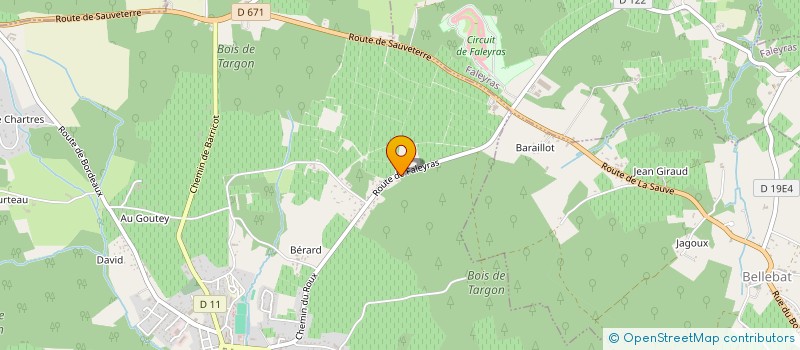 localisation de l'entreprise SAM VITI IMMOBILIER  TARGON