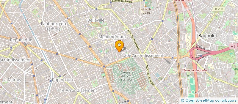 localisation de l'entreprise SAM VTC  PARIS