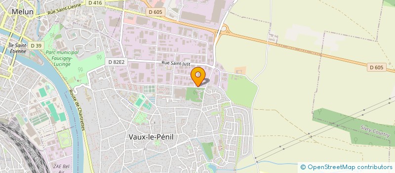 localisation de l'entreprise SAM'Y AUTO à VAUX-LE-PENIL