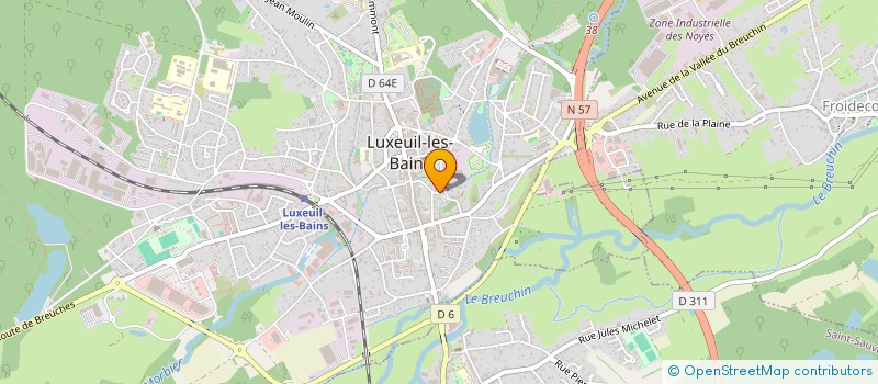 localisation de l'entreprise SAMA à MONTEVRAIN