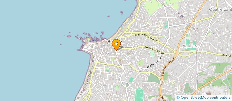 localisation de l'entreprise SAMA à BIARRITZ