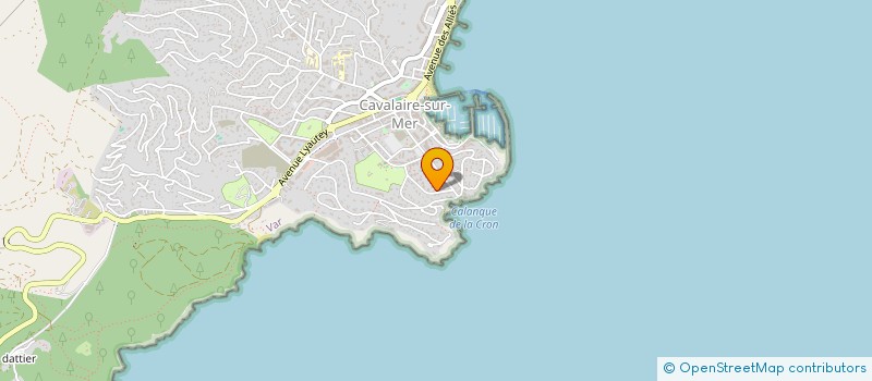 localisation de l'entreprise SAMA à CAVALAIRE-SUR-MER