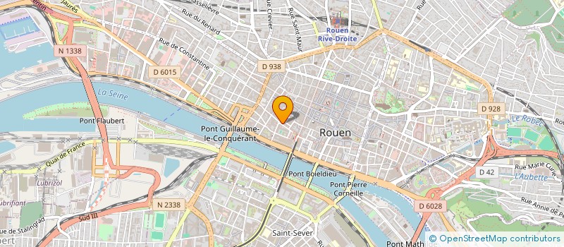 localisation de l'entreprise SAMA à ROUEN