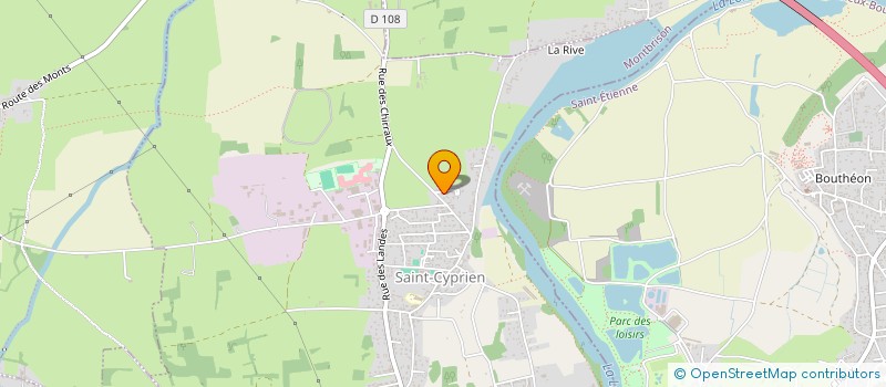 localisation de l'entreprise SAMA  SAINT-JUST-SAINT-RAMBERT