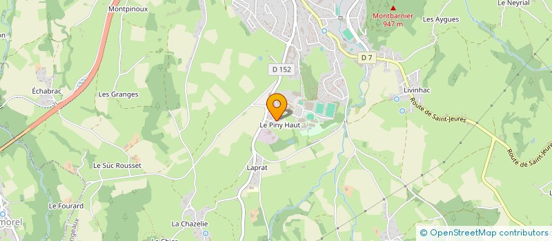 localisation de l'entreprise SAMA  YSSINGEAUX