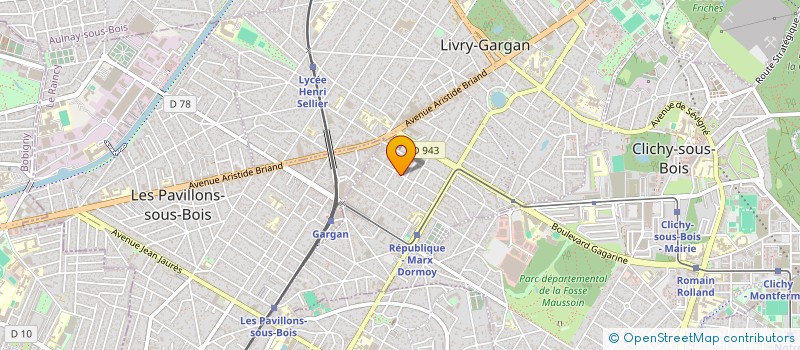 localisation de l'entreprise SAMA à LIVRY-GARGAN