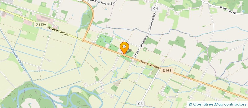 localisation de l'entreprise SAMA  BARCELONNE-DU-GERS