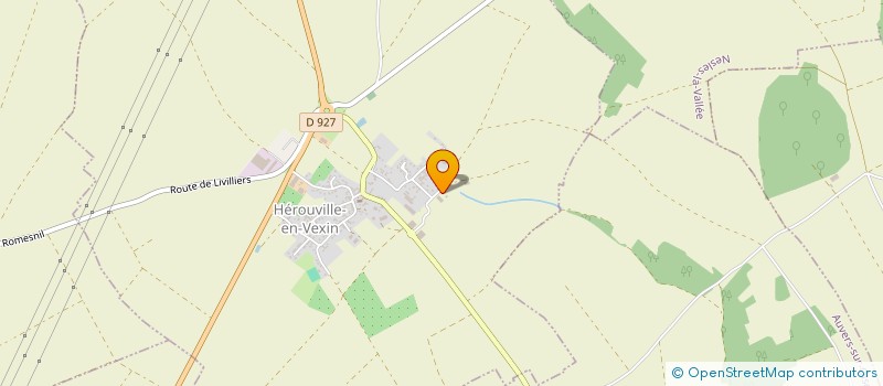 localisation de l'entreprise SAMA  HEROUVILLE-EN-VEXIN