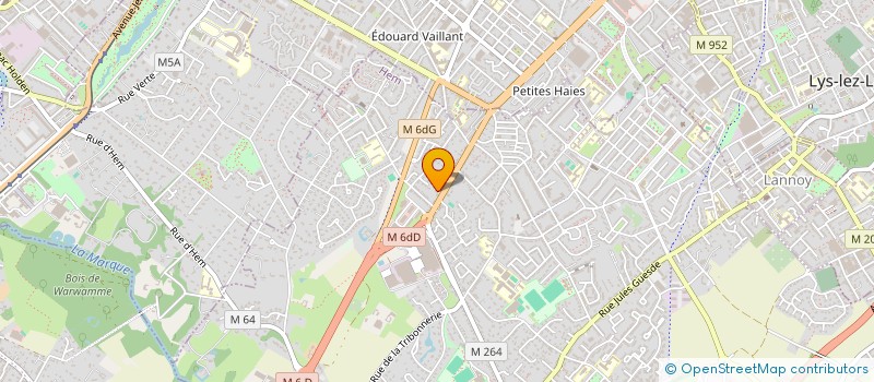 localisation de l'entreprise SAMA  HEM