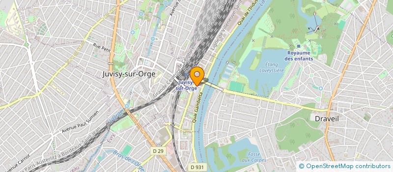 localisation de l'entreprise SAMA CONSULTING à JUVISY-SUR-ORGE