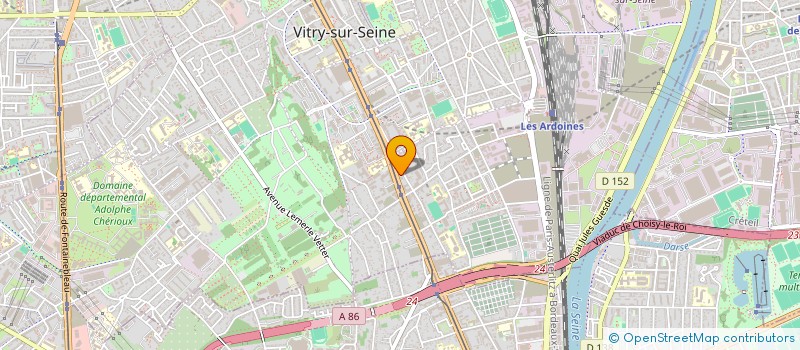 localisation de l'entreprise SAMA DAYAMAN à VITRY-SUR-SEINE