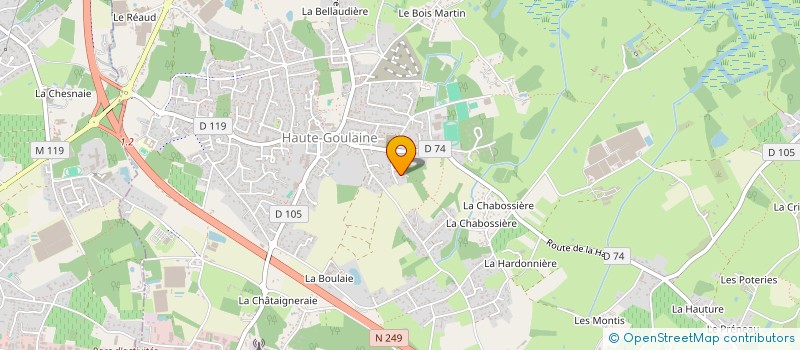 localisation de l'entreprise SAMA DISTRIBUTION à BASSE-GOULAINE