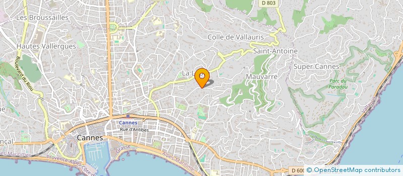 localisation de l'entreprise SAMA EU  CANNES