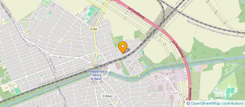 localisation de l'entreprise SAMA INVEST  MITRY-MORY