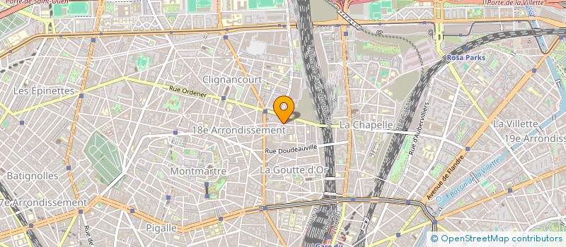 localisation de l'entreprise SAMA S A R L à PARIS