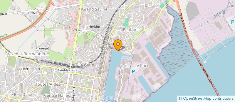 localisation de l'entreprise SAMA-SERMI à SAINT-NAZAIRE