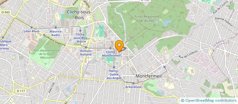 localisation de l'entreprise SAMA TRANSPORT  MONTFERMEIL