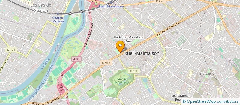 localisation de l'entreprise SAMAAFRIK à RUEIL-MALMAISON