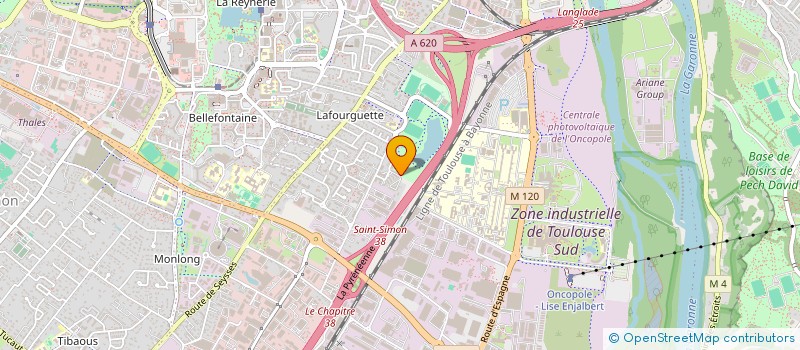 localisation de l'entreprise SAMAALI BTP à TOULOUSE