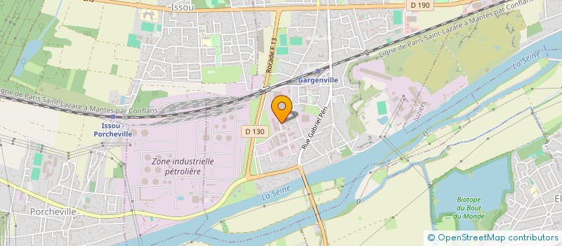 localisation de l'entreprise SAMAB à GARGENVILLE