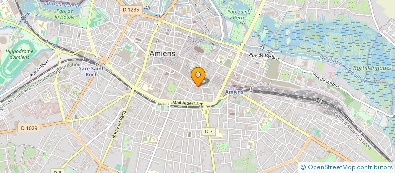 localisation de l'entreprise SAMABRIVA à AMIENS