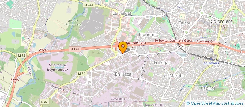 localisation de l'entreprise SAMACHA à COLOMIERS