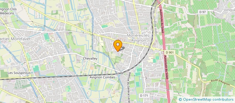 localisation de l'entreprise SAMACLOMAR  MORIERES-LES-AVIGNON